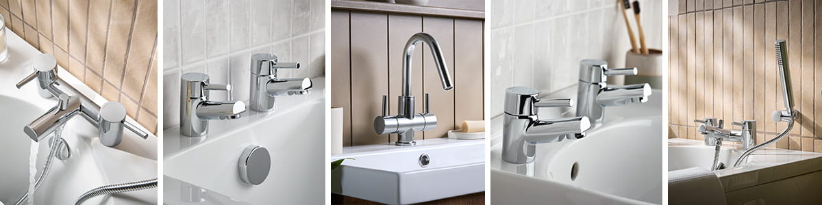 Prism Bathroom Taps Image