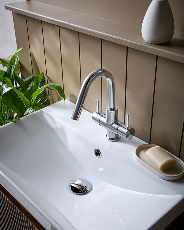 Bristan basin mixer taps in chrome, black and brushed brass finishes