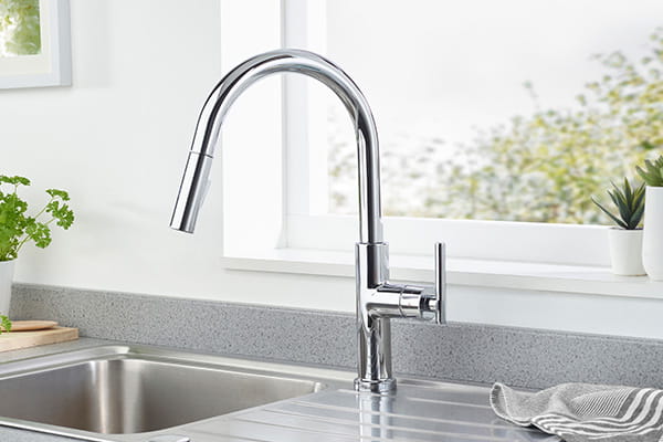 Bristan Jule pull out hose kitchen tap