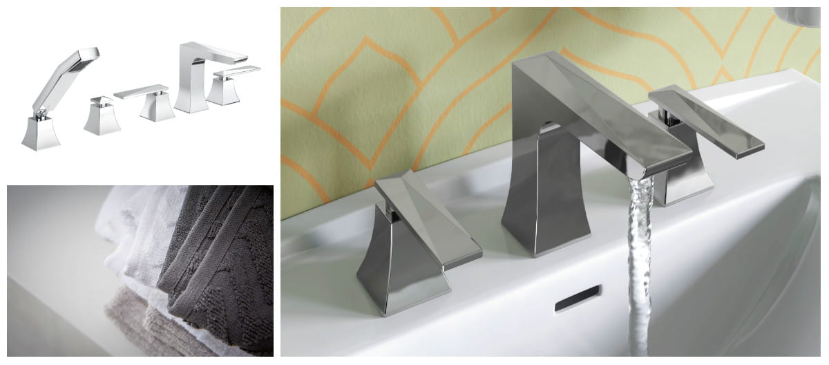 Ebony designer collection taps Bristan