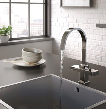 A Bristan Chocolate Easyfit Kitchen Tap