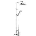Bristan Prism Exposed Single Control Shower with Rigid Riser