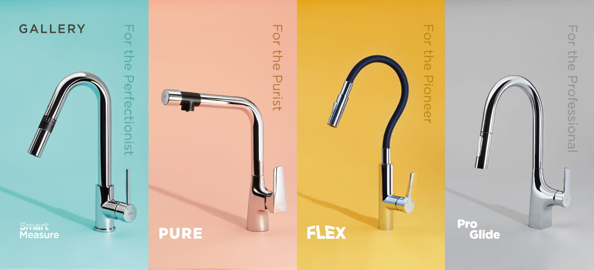 Tap smarter not harder with innovative kitchen taps