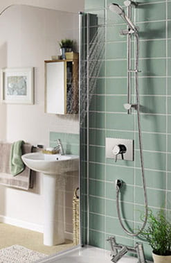 Acute Recessed Shower, Bristan