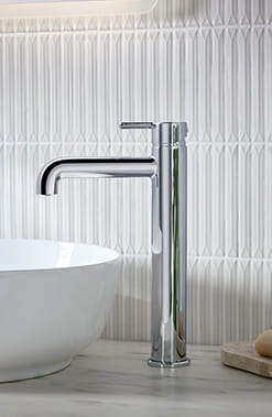 Bristan Altum Tall Basin Mixer Tap in a Chrome finish