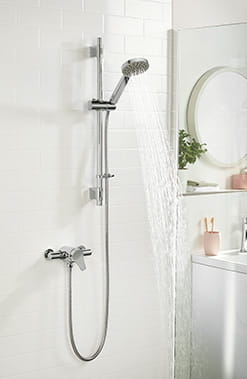 Bristan Capri Mini Valve Shower in chrome finish