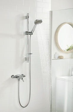 Bristan Onza Mini Valve Shower in a Chrome finish