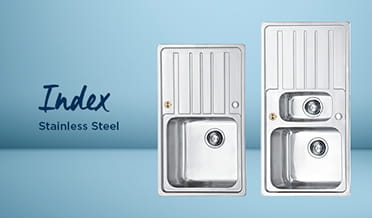 Kitchen sink Index Stainless Steel (Light background)