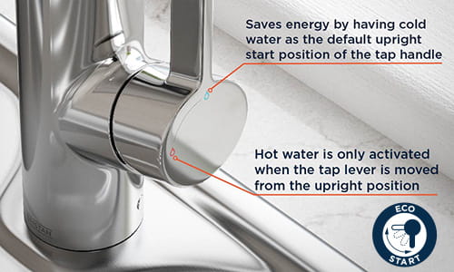 Bristan Maple Kitchen Tap with Eco Start Technology