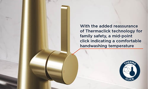 Bristan Pine Kitchen Tap with Thermaclick Technology