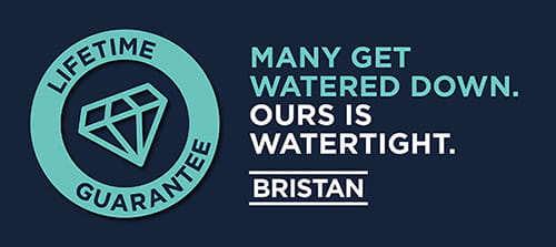 Bristan Lifetime Guarantee - Many get watered down. Ours is watertight