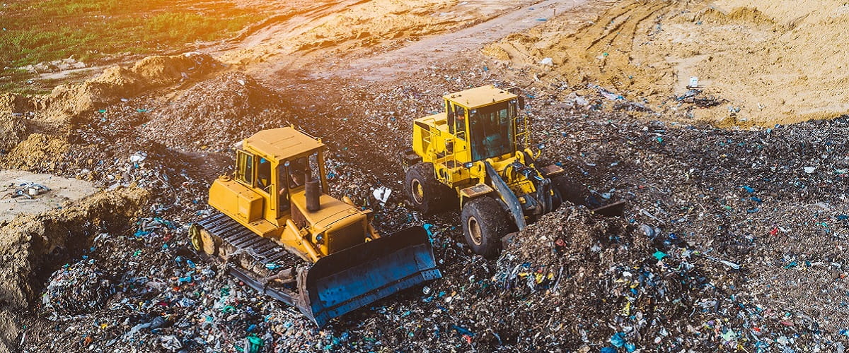 iStock photography of landfill