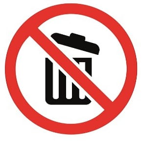 iStock photography to stop littering