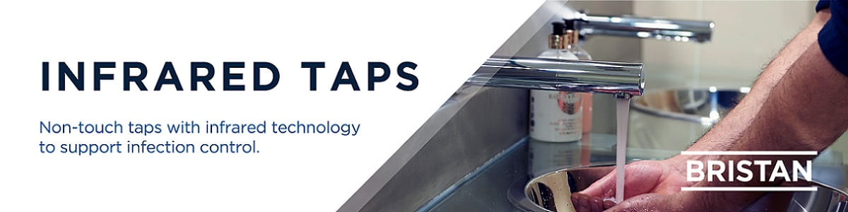 Infrared sensor taps from Bristan