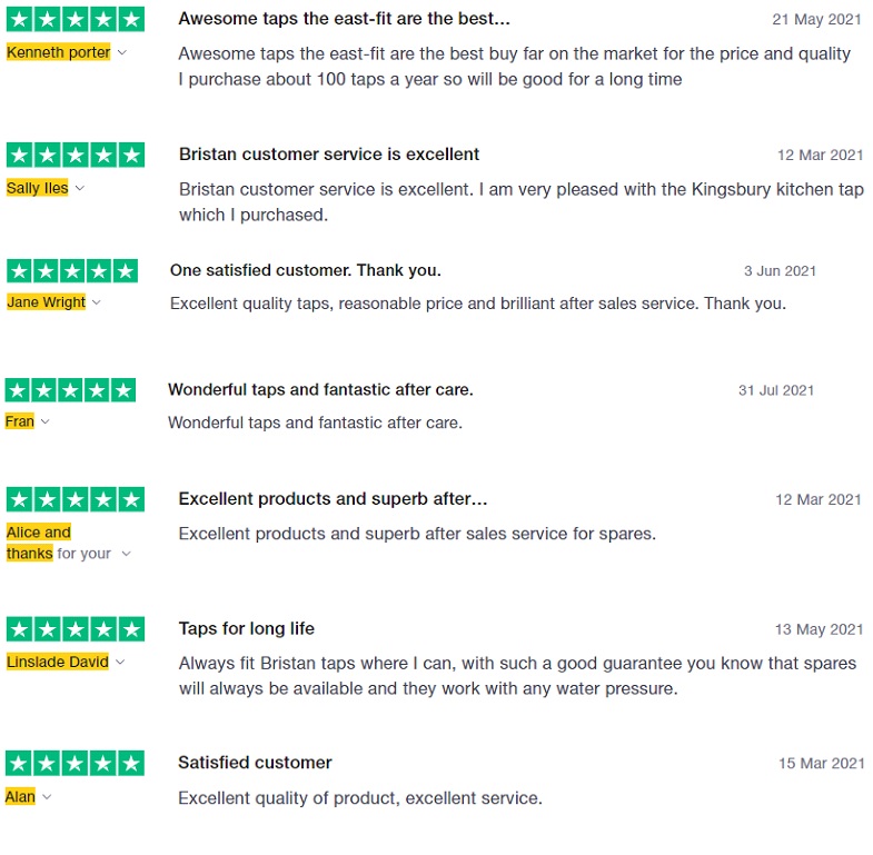 Bristan Kitchen Tap reviews