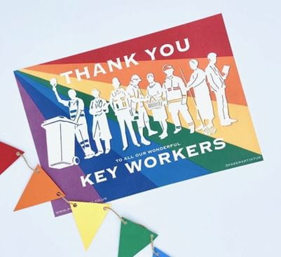 Thank you keyworkers!