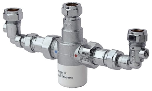 Thermostatic mixing valve