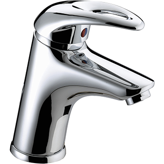 Basin Mixer with Clicker Waste