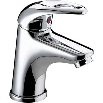 Cloakroom Basin Mixer with Clicker Waste