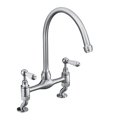 Bridge Sink Mixer - Brushed Nickel