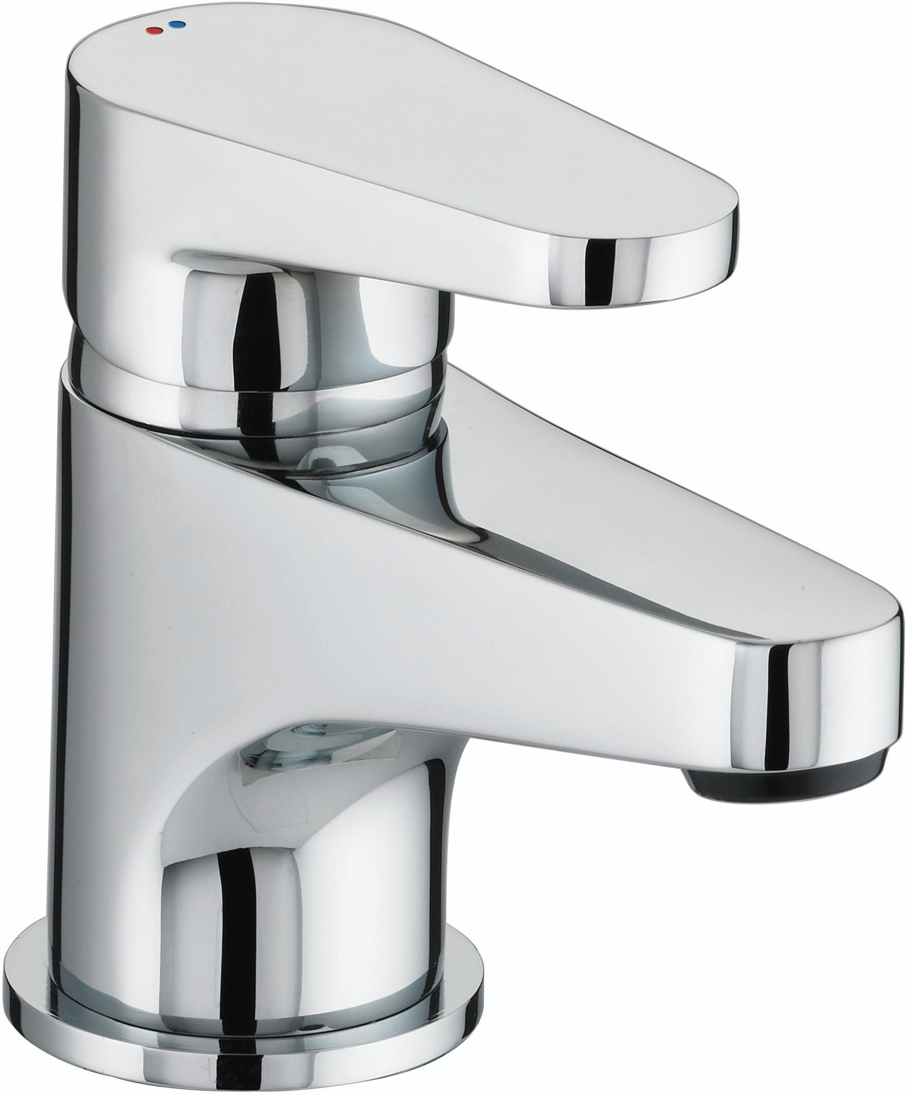 Quest Basin Mixer With Clicker Waste Taps Bristan