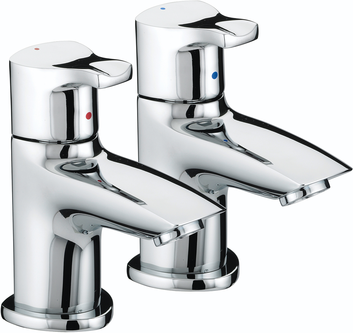 Capri Basin Pillar Taps Bathroom Taps Bristan