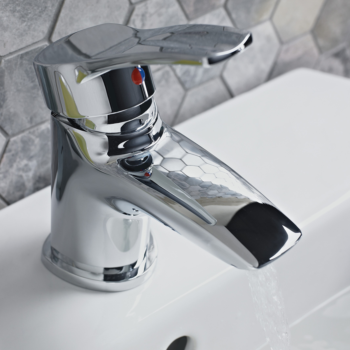 Capri Basin Mixer & Waste Bathroom Taps Bristan