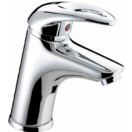 Basin Mixer with Clicker Waste - 4 Litre Flow Limit