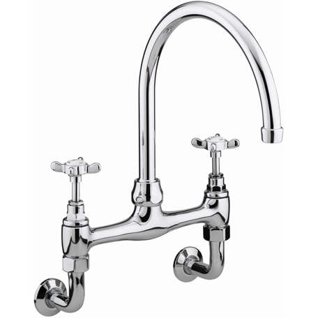 Wall Mounted Bridge Sink Mixer