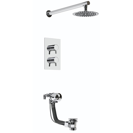 Recessed Concealed Dual Control Bath and Shower Pack