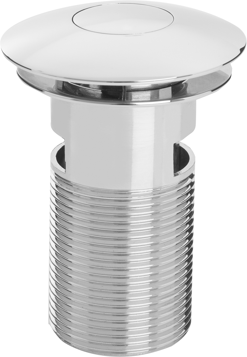 Bristan Luxury Bath Waste with Brass Plug Chrome W BATH11 C