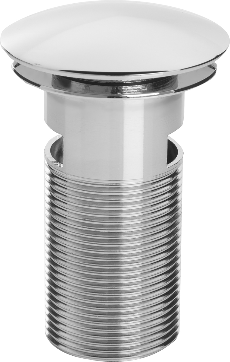 Bristan Luxury Bath Waste with Brass Plug Chrome W BATH11 C