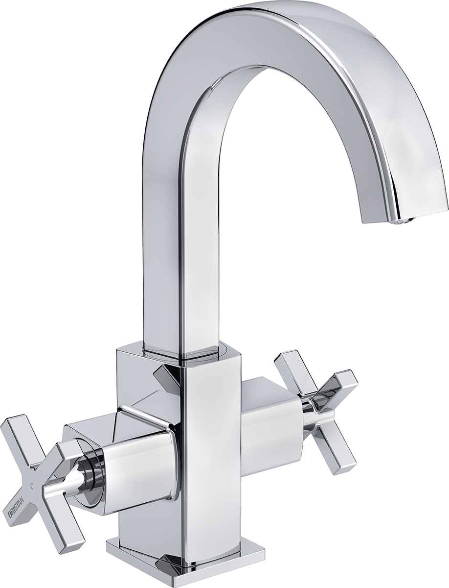 Cascade Basin Mixer Chrome Bathroom Taps Bristan