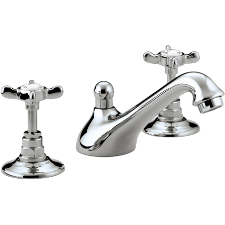 3 Hole Basin Mixer with Pop-up Waste