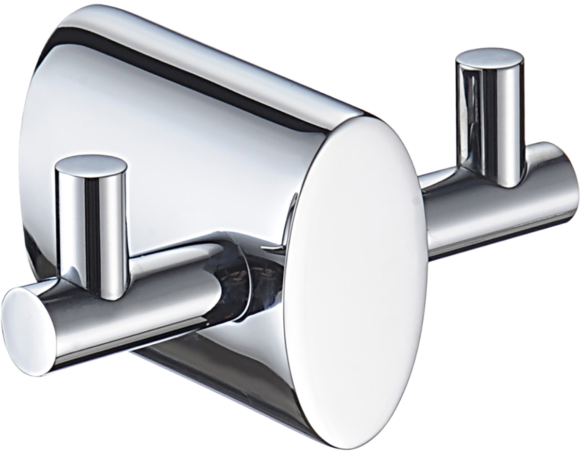 Chrome Oval Robe Hook Bathroom Accessories Bristan