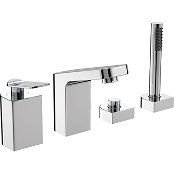 4 Hole Bath Shower Mixer