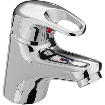 Basin Mixer with Clicker Waste