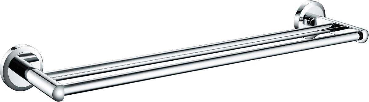 Solo Chrome Double Towel Rail | Accessories | Bristan