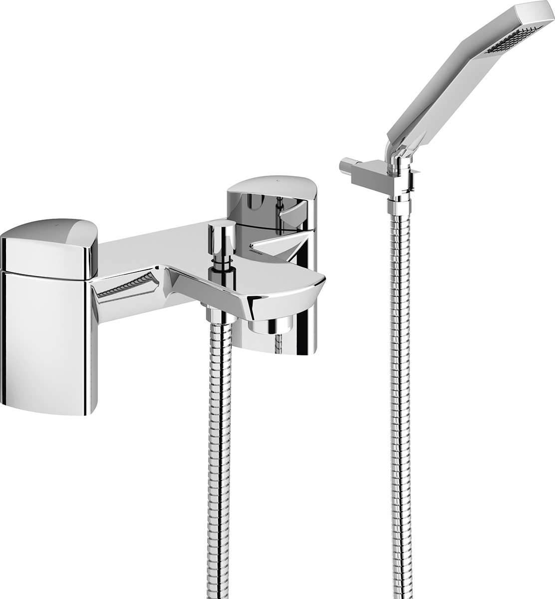 Bright Bath Shower Mixer Chrome Bathroom Taps Bristan