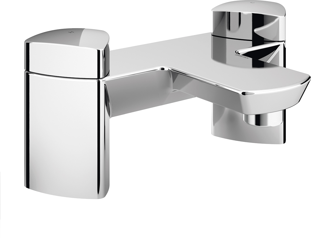 Bright Bath Filler Chrome Bathroom Taps Bristan