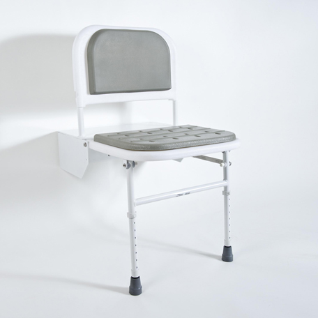 DocM Shower Seat with Legs - White