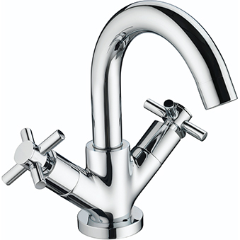 Basin Mixer with Clicker Waste