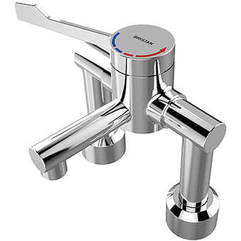 TMV3 Single Control Hospital Basin Mixer Tap (Deck Mounted)