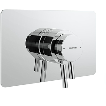 Recessed Concealed Dual Control Shower Valve