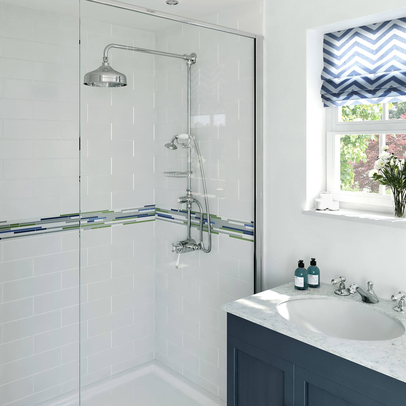 Traditional In Line Shower Diverter in Chrome | Bristan