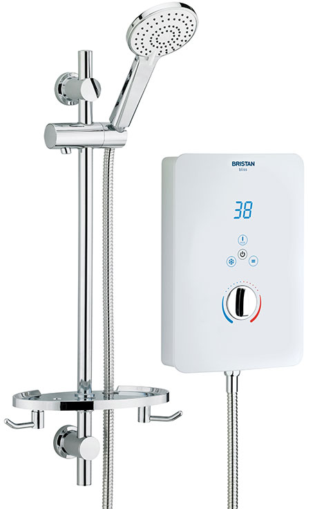 Electric Shower 9.5kW - White