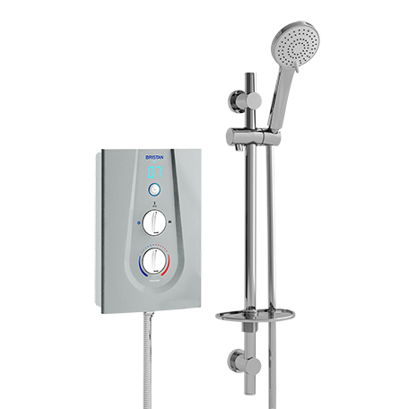 Thermostatic 9.5kW - Metallic Silver