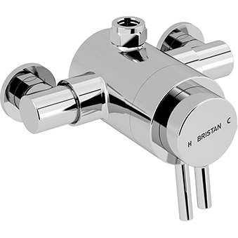 Exposed Dual Control Shower Valve (Top Outlet)