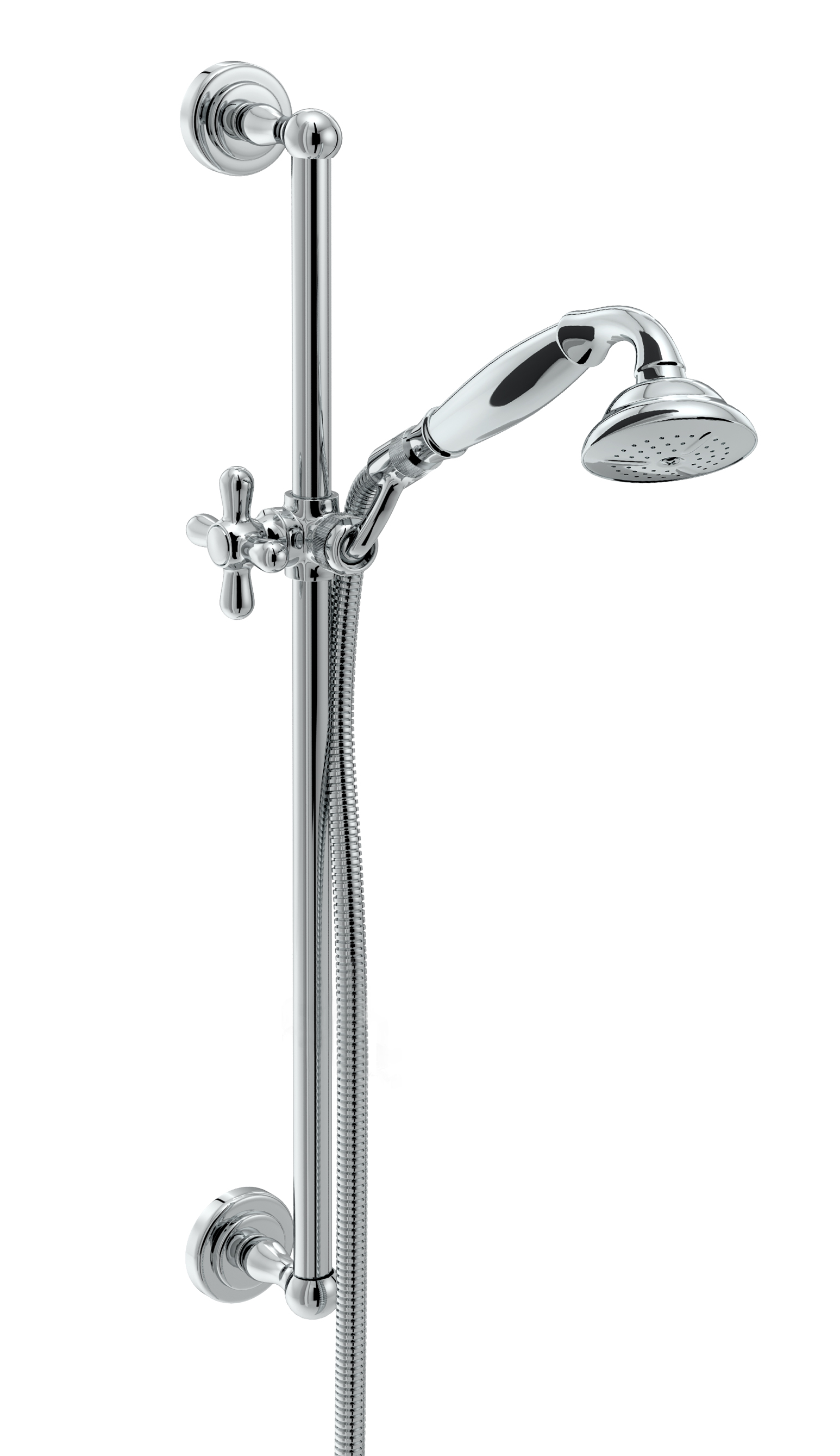 Traditional Deluxe Shower Kit in Chrome Bristan