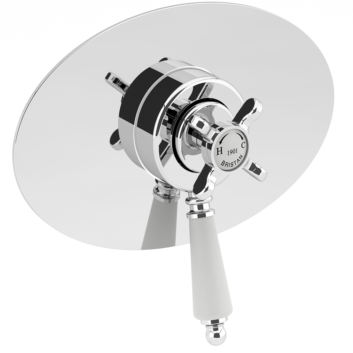1901 Concealed Concentric Shower Valve Bristan